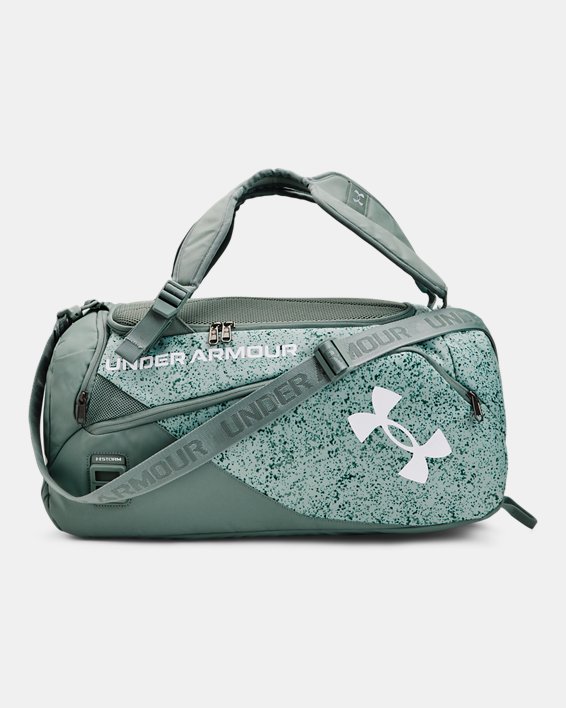 Unisex UA Contain Duo Small Duffle in Gray image number 0